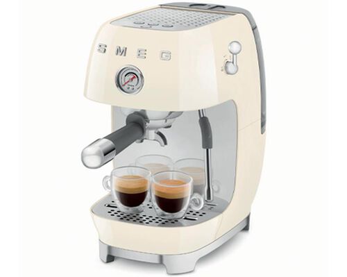Machine expresso SMEG ECF03CREU Cr&egrave;me avec Cold brew image number 6