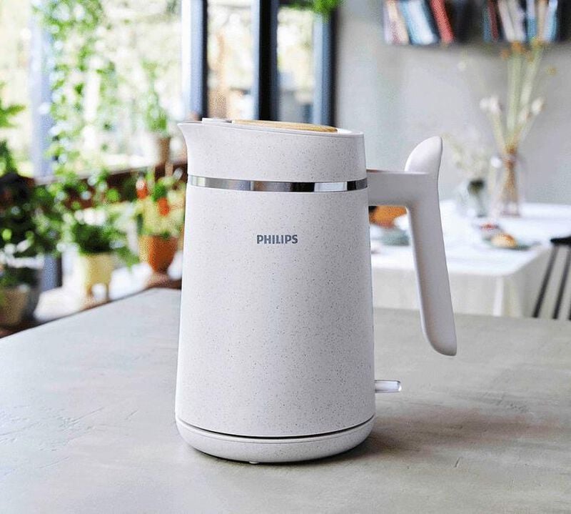 Bouilloire &eacute;lectrique Philips Eco-Conscious - 1.7L HD9365/10  Cr&egrave;me image number 9