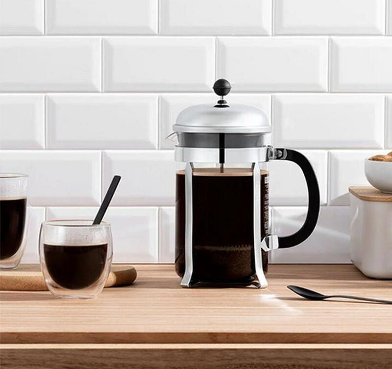 Bodum - Caffettiera Francese Chambord in acciaio inox - 12 tazze / 1,5 L image number 4
