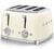 Grille-pain TSF03CREU 4 tranches Cr&egrave;me - SMEG image