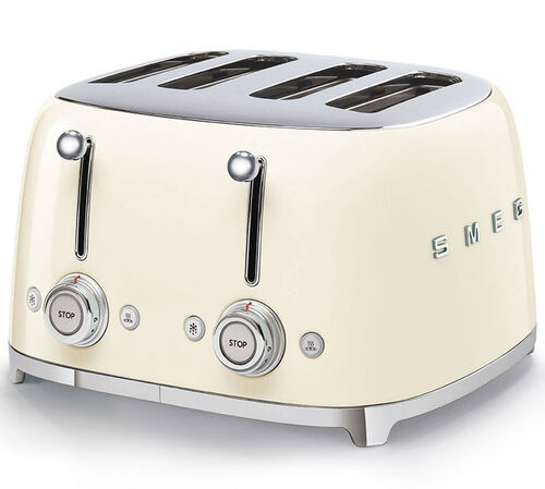 Grille-pain TSF03CREU Cr&egrave;me 4 tranches - SMEG - Tr&egrave;s bon &eacute;tat