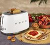 Set Petit-D&eacute;jeuner Grille-Pain TSF01WHEU et Bouilloire KLF05WHEU Blanc - SMEG image number 5
