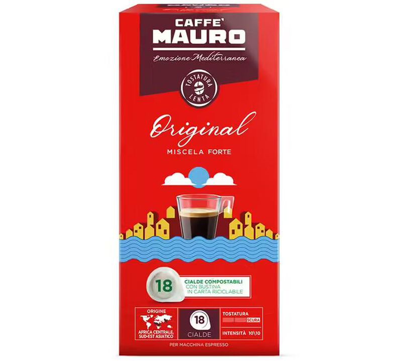 54 dosettes ESE - D&eacute;gustation de caf&eacute;s au caract&egrave;re intense - CAFFE MAURO image number 4
