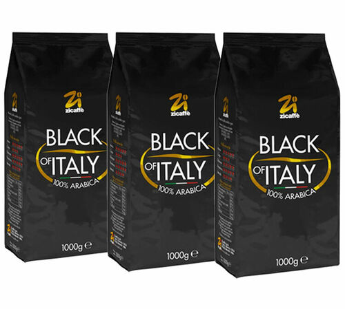 Zicaff&egrave;  - Caff&egrave; in grani - 100% arabica Black of Italy 3 kg
