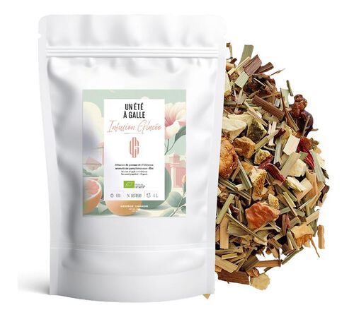 "Un &eacute;t&eacute; &agrave; Galle" Organic exotic iced infusion - 75g loose leaf - George Cannon