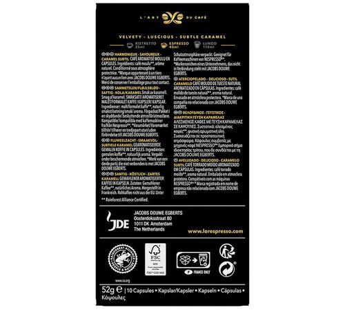 50 capsules compatibles Nespresso* Original Caramel - L'OR ESPRESSO image number 2