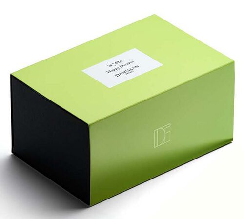 Coffret infusion Happy Dreams - Bo&icirc;te vrac 50g + boule &agrave; th&eacute; - DAMMANN FR&Egrave;RES