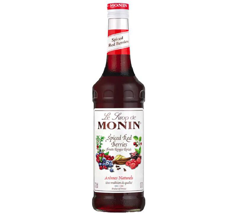 Monin Sirup - W&uuml;rzige rote Fr&uuml;chte - 0,7 L image number 0