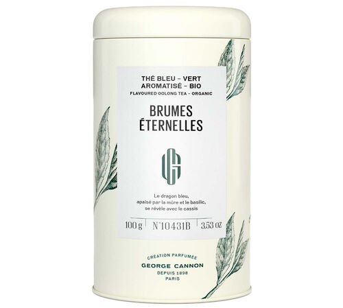 Boite Th&eacute; Oolong Brumes &Eacute;ternelles Bio - Vrac 100 g - GEORGE CANNON