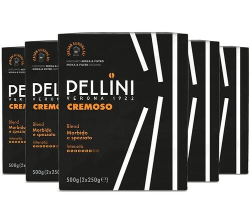 2.5 kg caf&eacute; moulu Cremoso - PELLINI