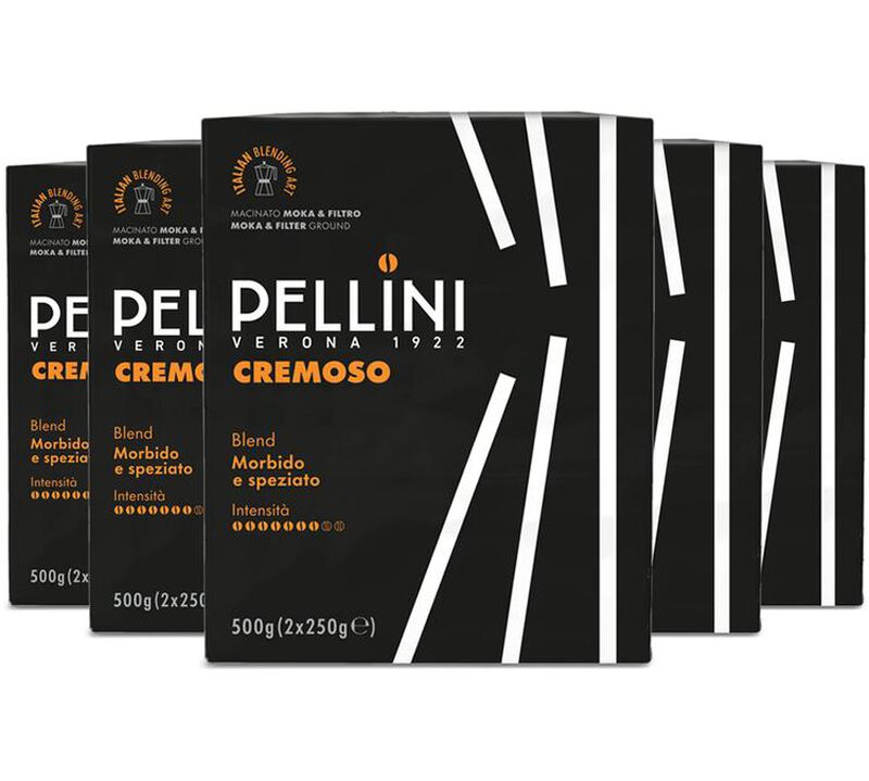 2.5 kg caf&eacute; moulu Cremoso - PELLINI image number 0