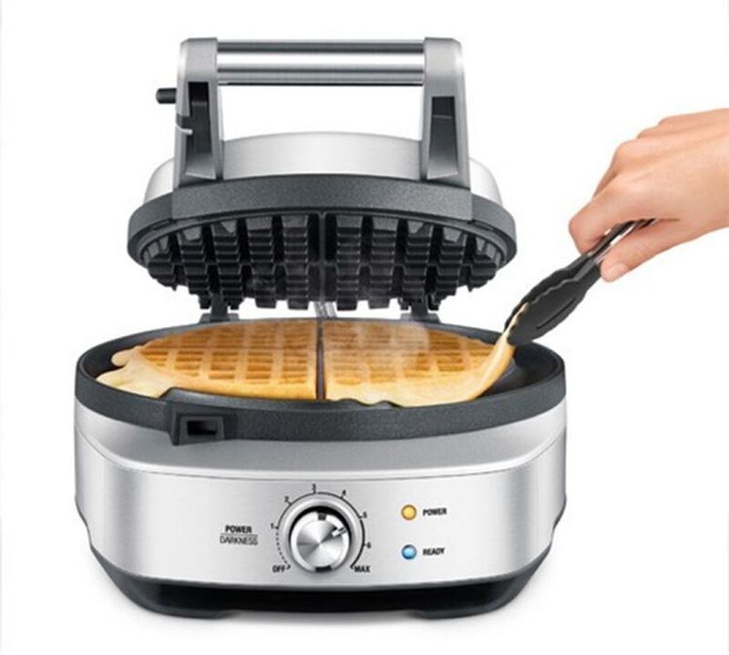 Gaufrier - The No-Mess Waffle, Acier Inoxydable - Sage image number 3
