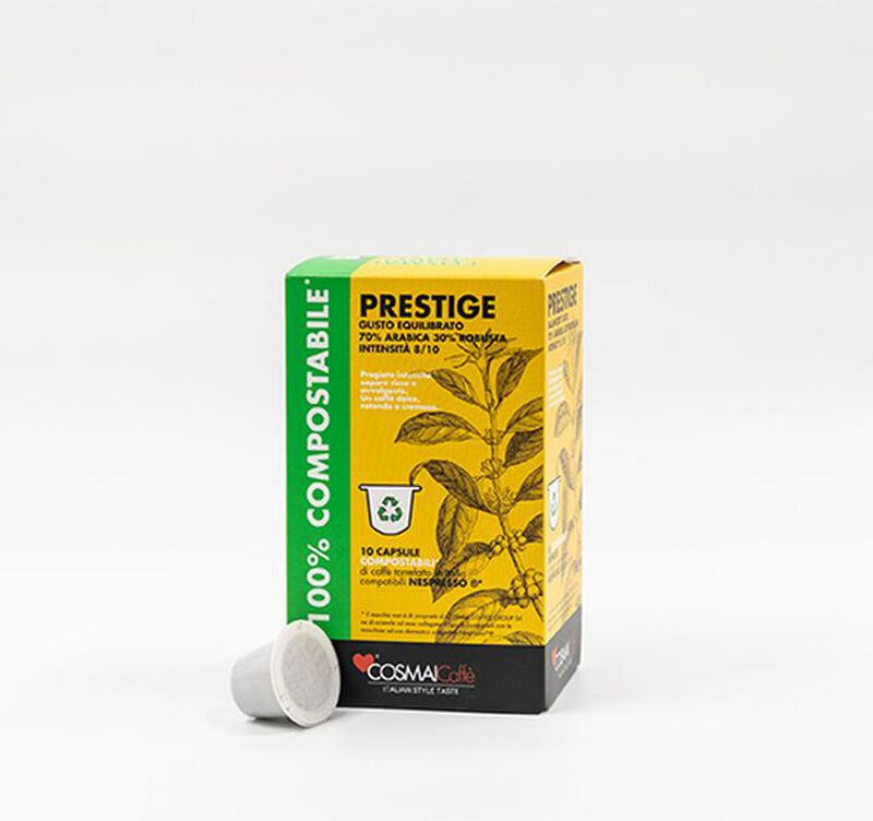 Pack of 80 Cosmai coffee capsules compatible with Nespresso&reg; image number 4