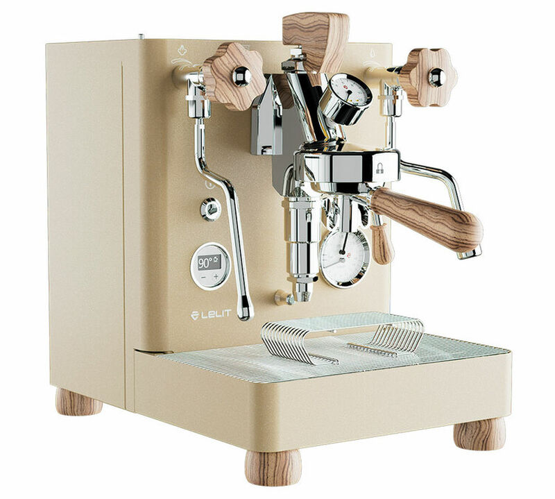 Siebtr&auml;germaschine LELIT Bianca PL162T-4Q30 limitierte Edition Gold & Holz image number 1