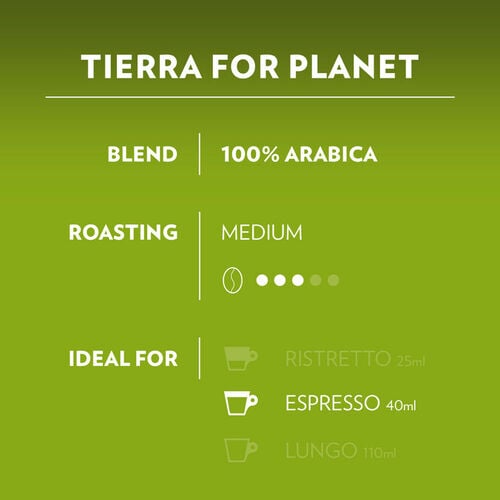 Lavazza A Modo Mio &iexcl;Tierra! for Planet Organic - 16 Capsules image number 1
