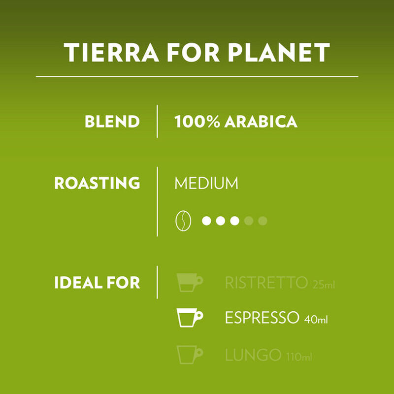 Lavazza Tierra for Planet Organic A Modo Mio x 256 coffee pods image number 2