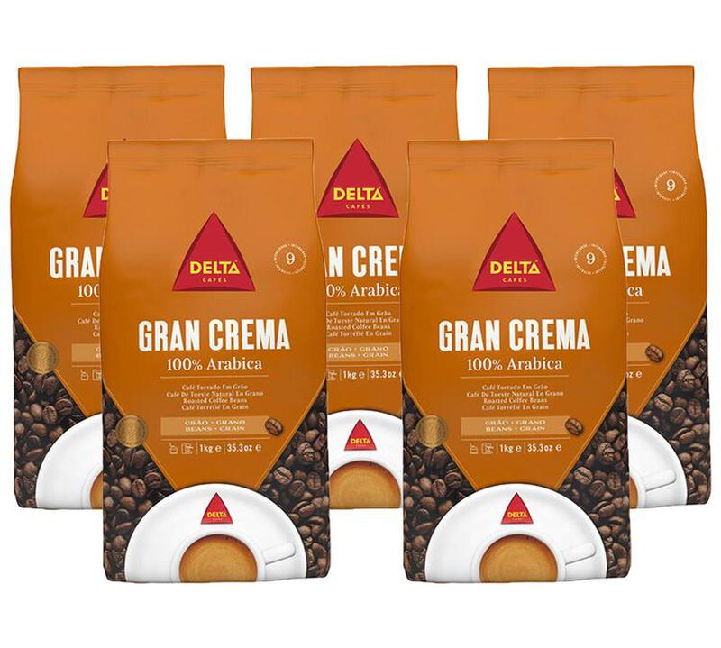 Caf&eacute; en grain Gran Crema Delta Caf&eacute;s - 1Kg image number 0