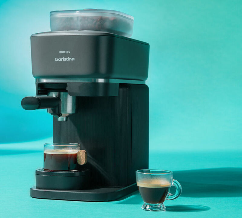 Machine expresso PHILIPS Baristina Variety bac double compartiment BAR320/60 Noire image number 1