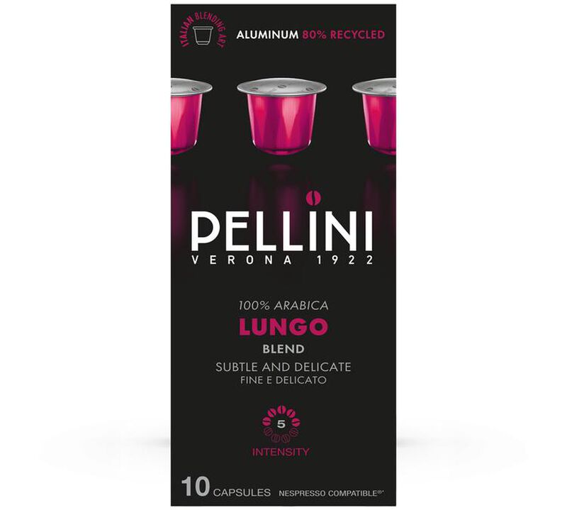 10 Capsules compatibles Nespresso* Original - Lungo - PELLINI image number 0