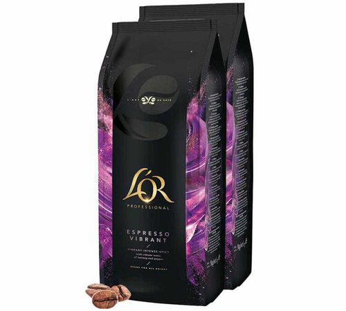 2 kg Caf&eacute; en grain - Espresso Vibrant - L'OR