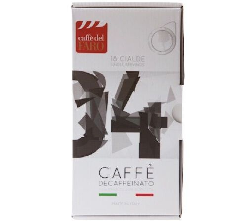 ESE pods - Decaffeinato - x18 - Caff&egrave; del Faro