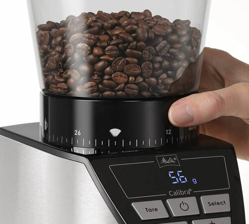 Melitta - Calibra Elektrische Kaffeem&uuml;hle mit Gewichtsdosierung image number 3