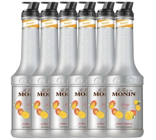 6 x 1 L Pur&eacute;e de Fruit de Monin - Mangue
