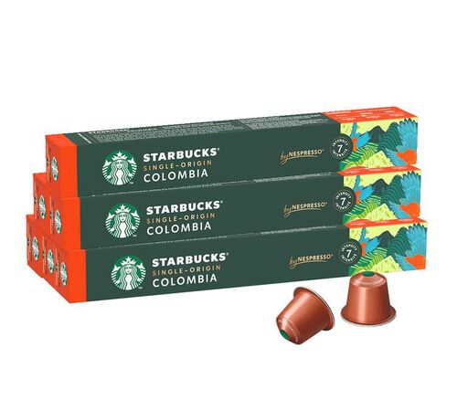 60 Nespresso* Original Compatible Capsules Colombia &ndash; STARBUCKS