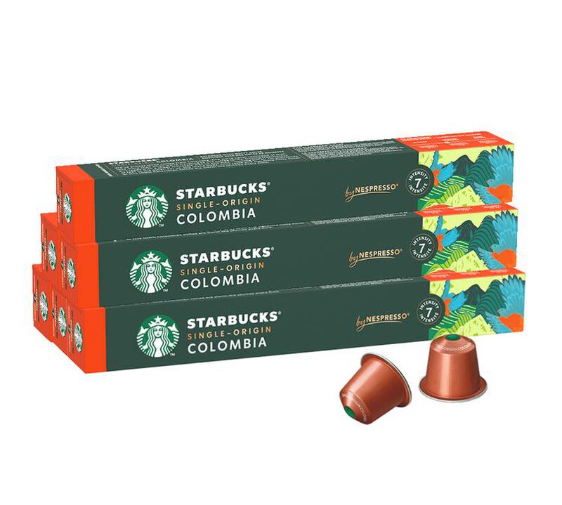 60 Nespresso* Original Compatible Capsules Colombia &ndash; STARBUCKS image number 0