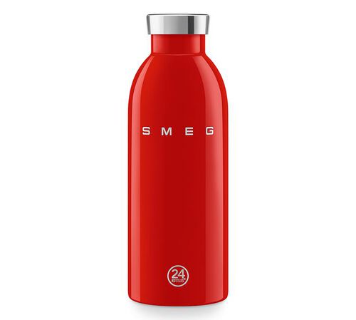 Bouteille isotherme double paroi rouge WBF01RD - Ann&eacute;es 50 - 50 cl- SMEG