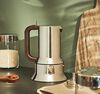 Alessi 9090 Moka Coffee Maker for induction hobs designed by Richard Sapper - 10 cups + Caf&eacute; Lugat image number 1