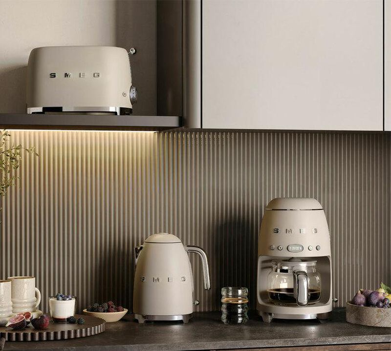Cafeti&egrave;re filtre programmable SMEG Beige lin mat DCF02MLMEU image number 5