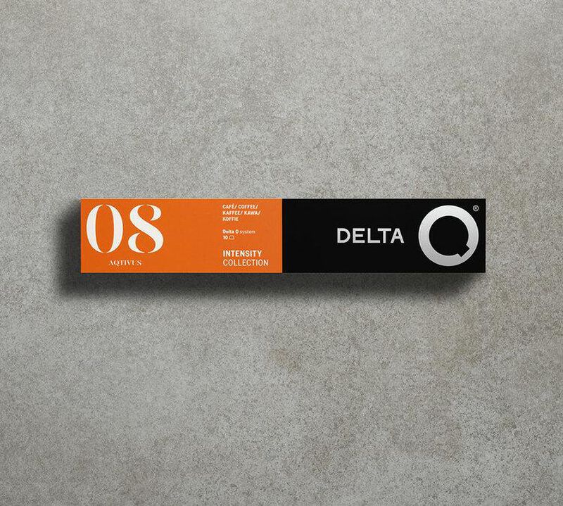 DeltaQ N&deg;8 aQtivus x 10 coffee capsules image number 1