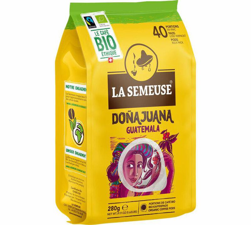 La Semeuse ESE Pods Dona Juana Guatemala Organic Fairtrade x 40 image number 0