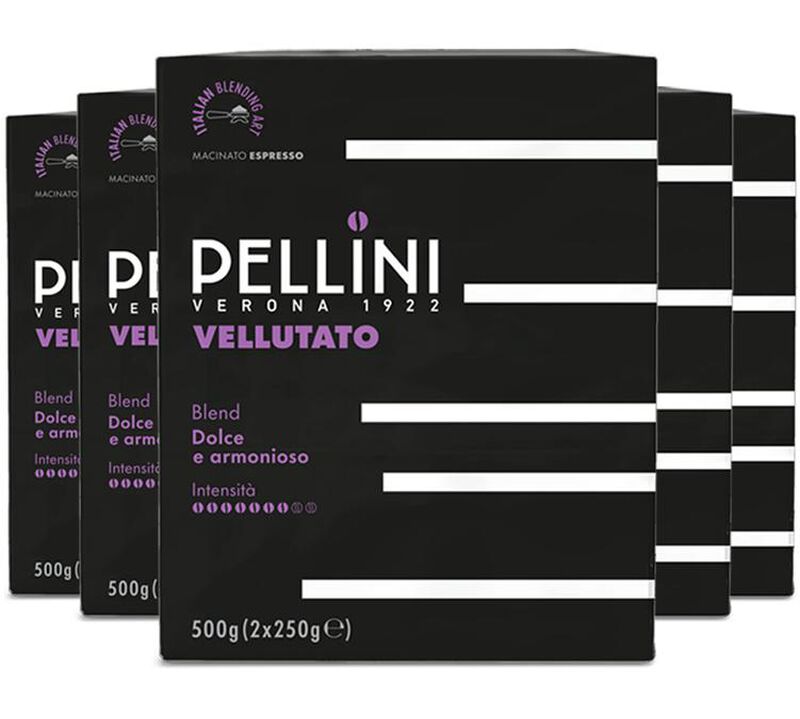 10 x 250 g - Caf&eacute; moulu - Vellutato - PELLINI image number 0