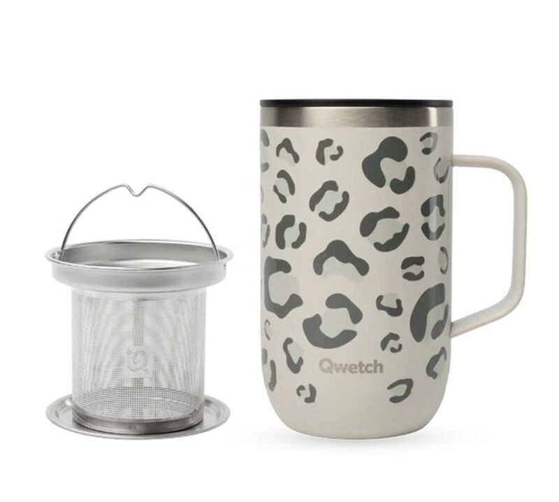 Mug tisani&egrave;re isotherme wild sable - 47 cl - QWETCH image number 0