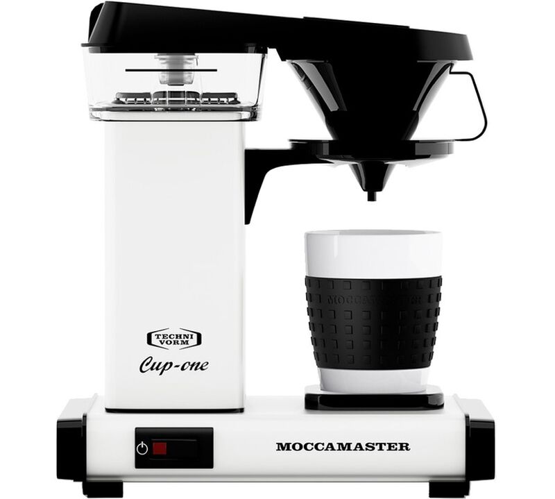 Cafeti&egrave;re filtre - MOCCAMASTER -  Cup One Blanche + offre cadeaux image number 0