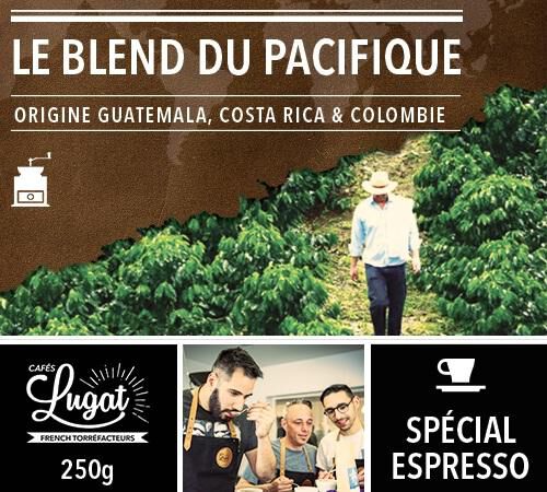 4x250 g - Caf&eacute; moulu - Le Blend du Pacifique - CAF&Eacute;S LUGAT
