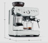 Sage The barista Express Impress Macchina da caff&egrave; espresso Sea Salt image number 4