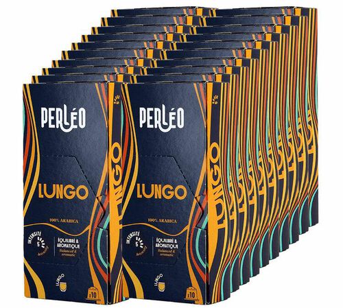 200 capsules compatibles Nespresso* Original Lungo - PERLEO