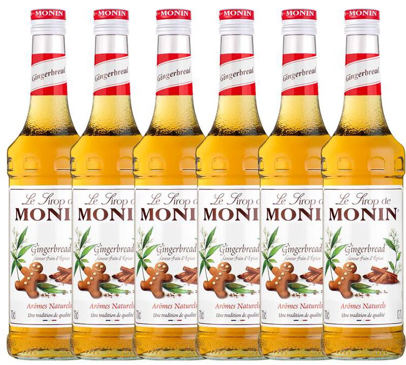 Sirop + Pompe doseuse - Pain d'&eacute;pices - Lot 6 x 70 cl MONIN image number 0