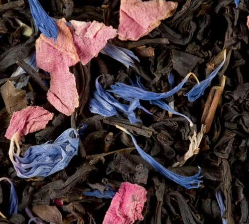 Th&eacute; Noir Coquelicot Gourmand - Vrac 200 g - DAMMANN FR&Egrave;RES