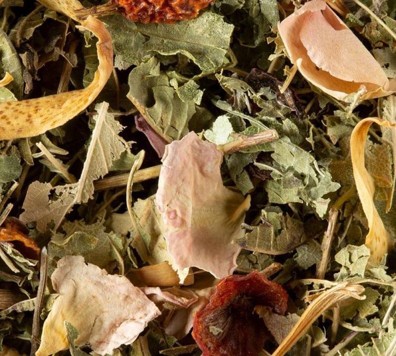 Dammann Fr&egrave;res 'Nuit &agrave; Versailles' fruity herbal tea - 100g loose leaf image number 0