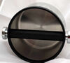 Knock box Motta rotonda da 20 cm in acciaio inossidabile 18/10 image number 2
