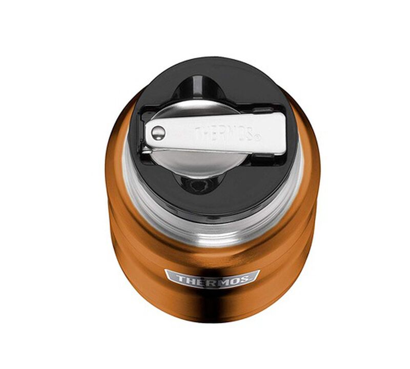 Thermos King Food Flask with Spoon Copper - 47cl image number 1