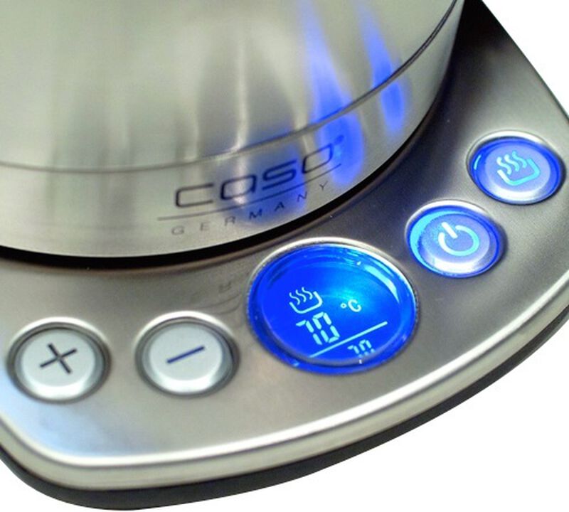 Bouilloire WK2200 1,7L temp&eacute;rature r&eacute;glable inox + Offre cadeau - CASO image number 1