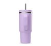 Gourde isotherme avec paille Travel cup lavande - 90 cl - QWETCH image number 2