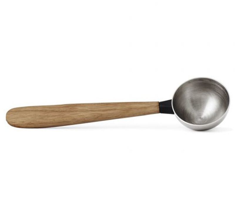 PURE stainless steel and wood teaspoon - Viva Scandinavia image number 0