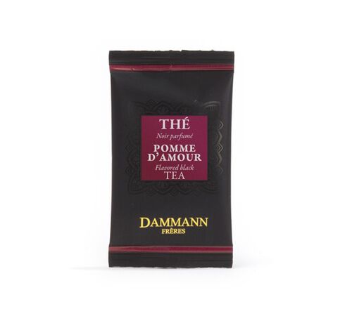 Dammann Fr&egrave;res - T&egrave; nero Pomme d'amour 24 bustine image number 2