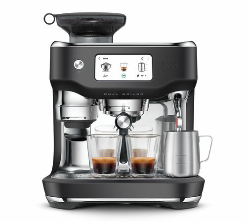 Sage Oracle Dual Boiler Nero Tartufo Macchina da caff&egrave; Espresso image number 9